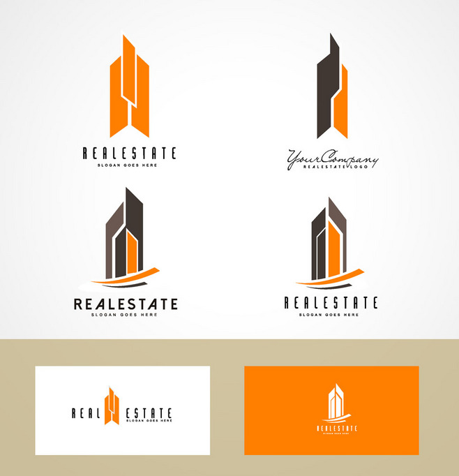 房地產(chǎn)建筑公司logo設(shè)計(jì) 筑造品牌視覺(jué)基石